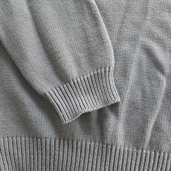 Eddie Bauer Sweater Men Sz L Green  Long Sleeve Crew Neck Knit Pullover - Picture 7 of 12